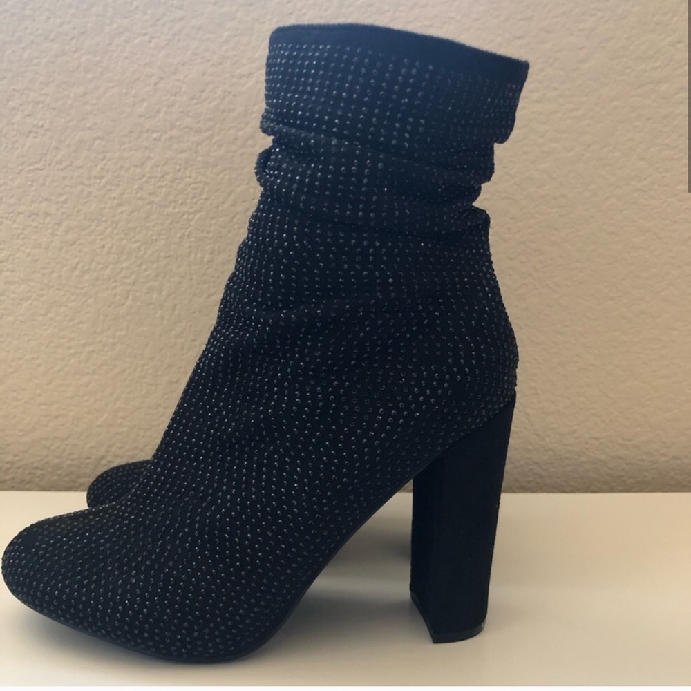 Sequin booties